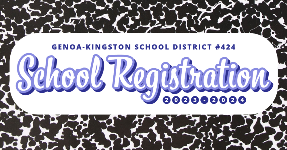 image of Genoa-Kingston school district #424 school registration 2023-2024